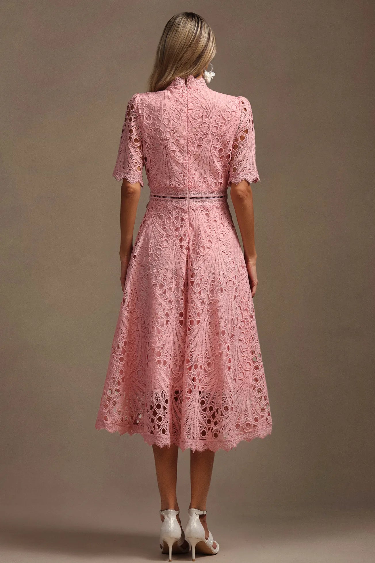 Shaylah Lace Midi Dress