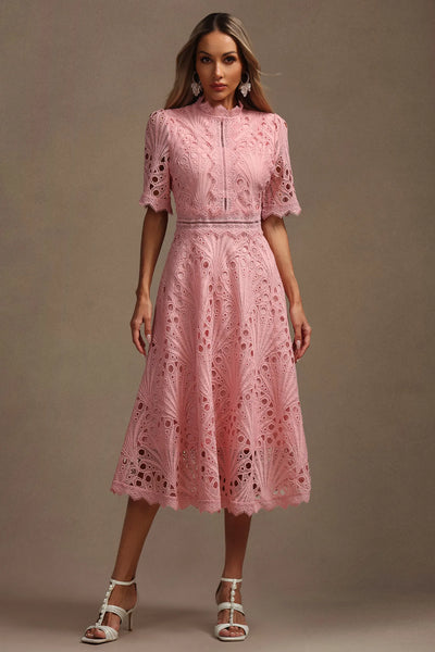 Shaylah Lace Midi Dress