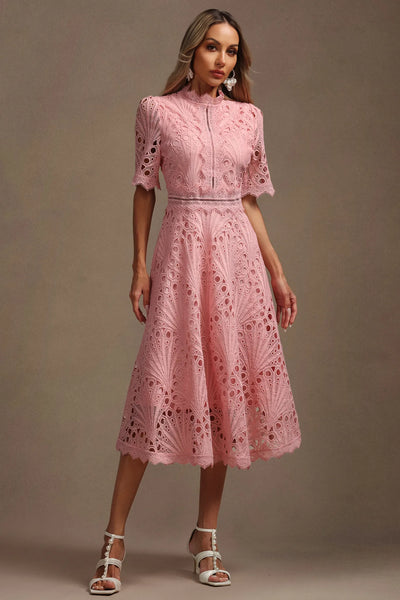 Shaylah Lace Midi Dress