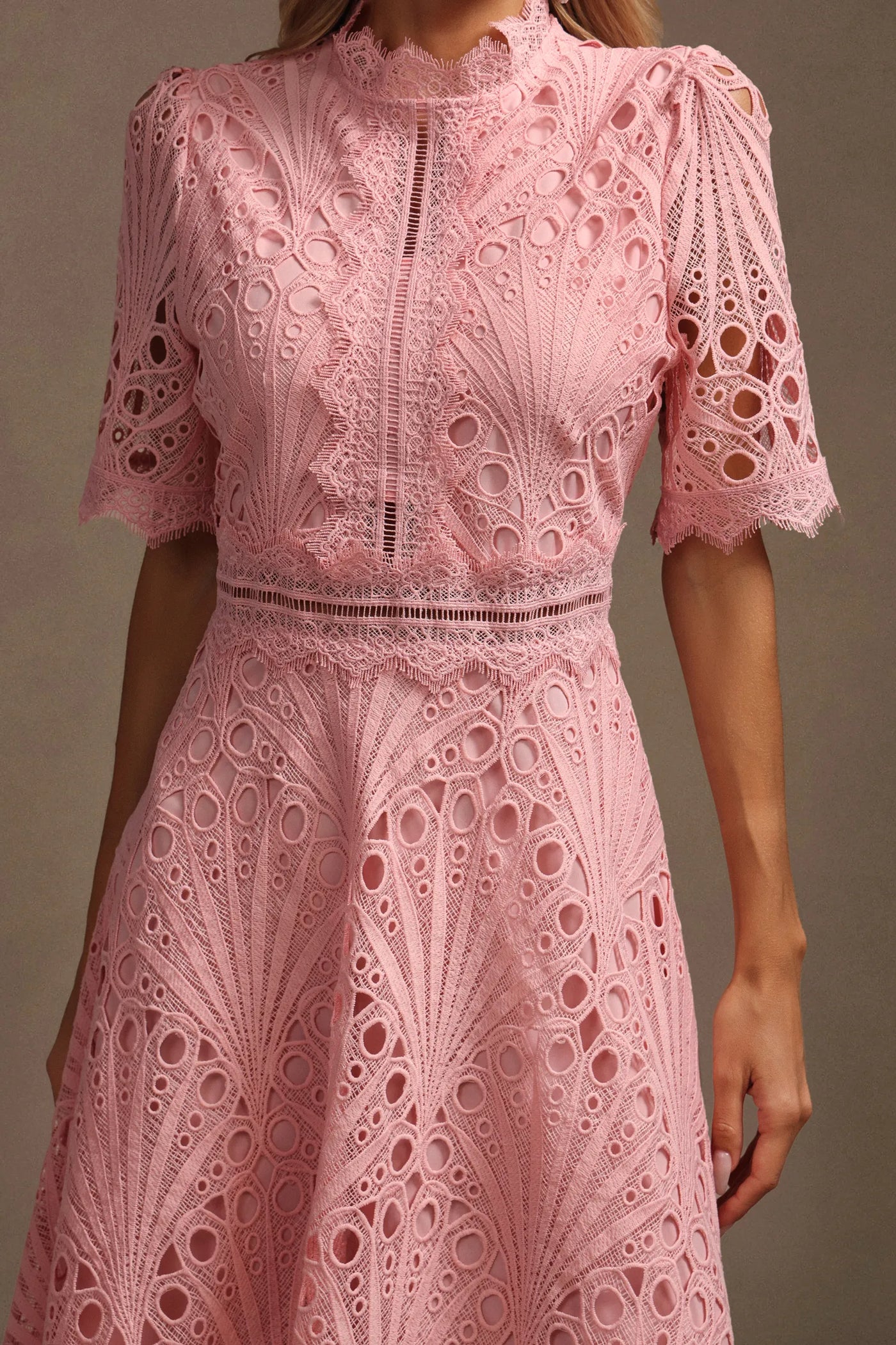 Shaylah Lace Midi Dress