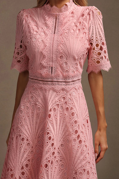 Shaylah Lace Midi Dress