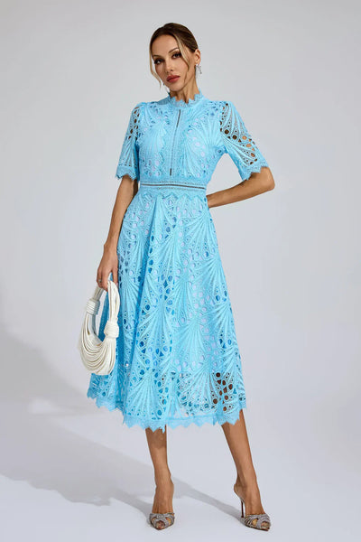 Shaylah Lace Midi Dress