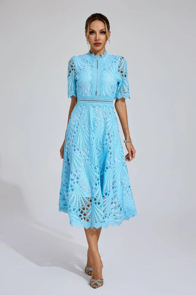 Shaylah Lace Midi Dress
