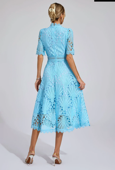 Shaylah Lace Midi Dress